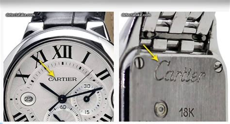 how to detect cartier watch